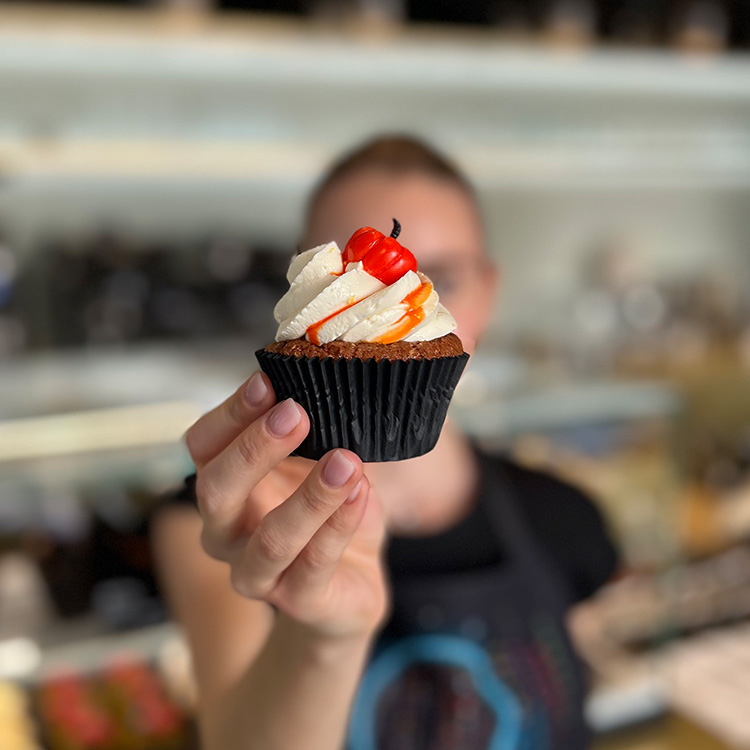 Čerstvé cupcakes