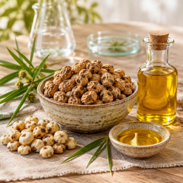 Biological Properties, Mineral Composition, and Health-Promoting Potential of Tiger Nut Tubers
