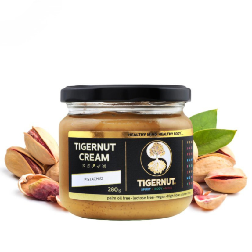 TIGERNUT Cream with pistachios - Množstvo: 4 ks = zľava 5%