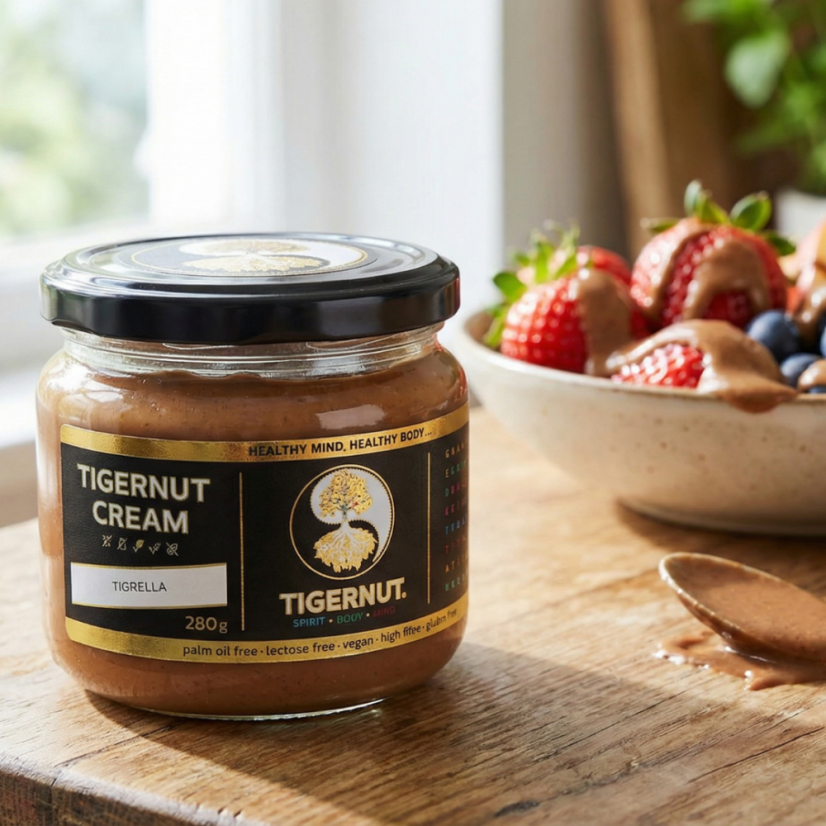TIGERNUT Tigrella - krém s kakaem - Množstvo: 1  ks