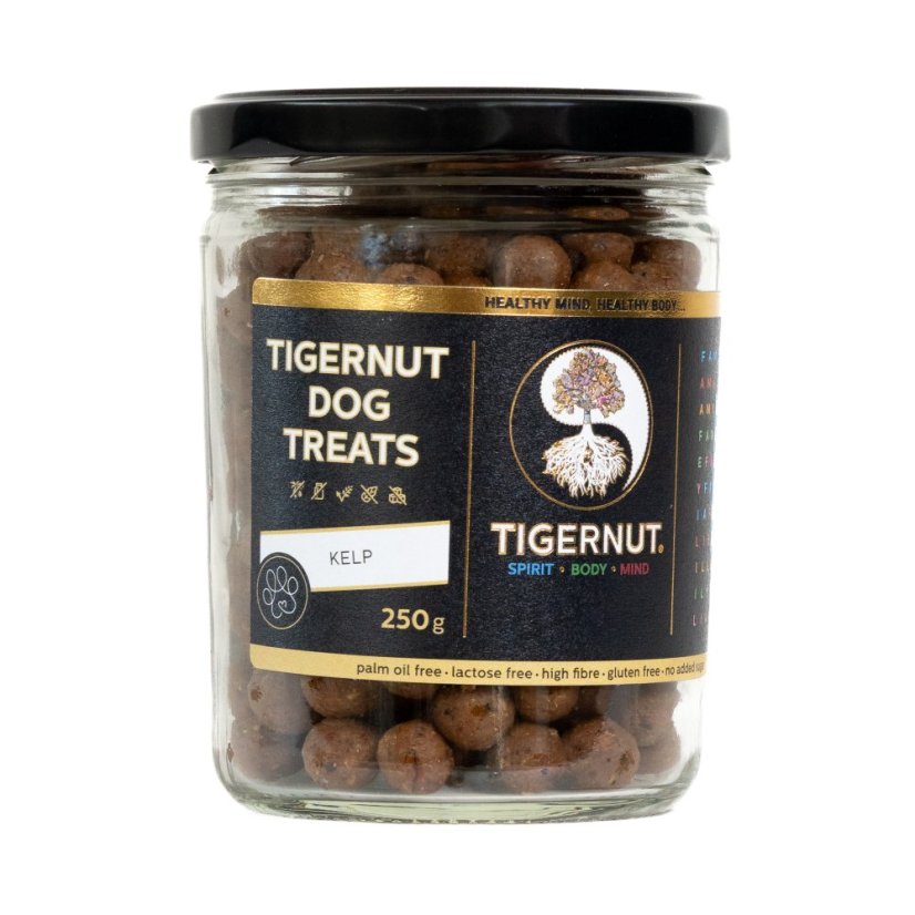 Pamlsky pre psíkov TIGERNUT s príchuťou kelp Pamlsky pre psíkov TIGERNUT s príchuťou kelp