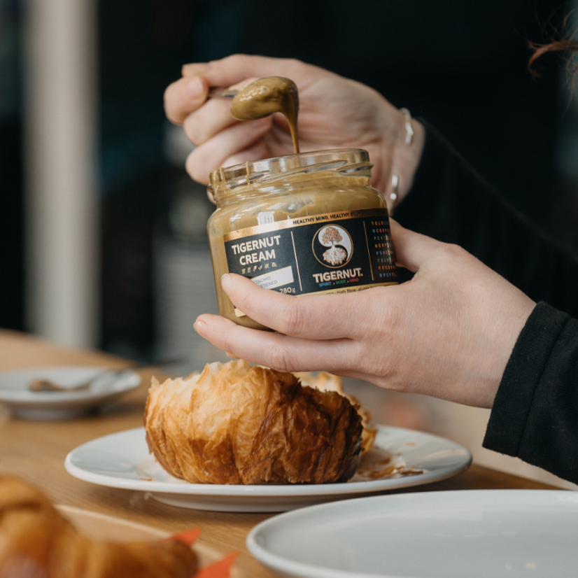 TIGERNUT krem pistacjowy, bez dodatku cukru