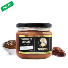 Tigrella - krém z praženého lúpaného  tigrieho orecha z Valencie s  kakaom