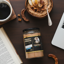 TIGERNUT Nesladená kaša s hruškami a karobom