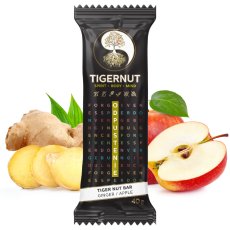 Tiger Nut Bar with Apple and Ginger