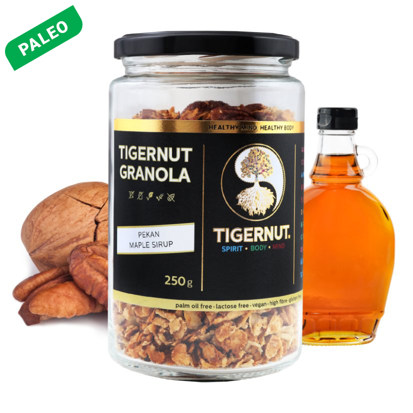 TIGERNUT Granola s pekánovými ořechy a javorovým sirupem - Množstvo: 1  ks