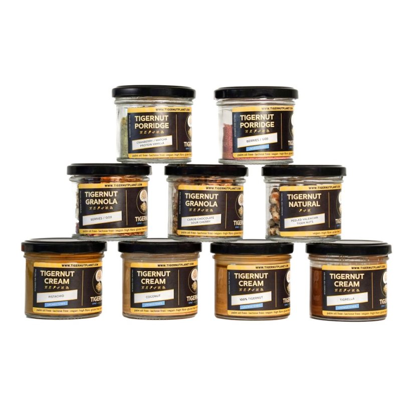TIGERNUT Tasting Pack Full of Healthy Flavour