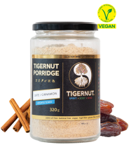 TIGERNUT Porridge mit Datteln und Zimt