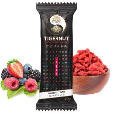 Tiger Nut Bar with Berries and Goji