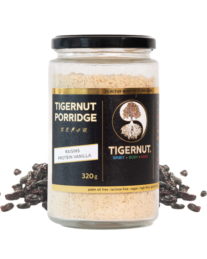 TIGERNUT Proteinbrei mit Rosinen - Množstvo: 1  ks