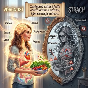 FAKT č. 9 - Žiadny extrém nie je dobrý. Aj súčasťou zdravého stravovania môže byť strach.