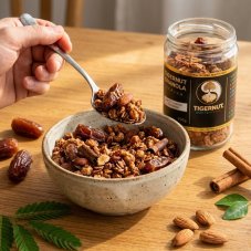 TIGERNUT Granola with Dates and Cinnamon