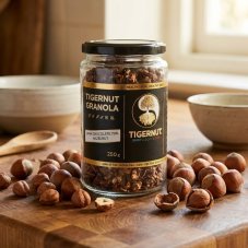 TIGERNUT Granola s čokoládou a lieskovými orechmi
