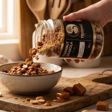 TIGERNUT Granola s arašidmi a slaným karamelom