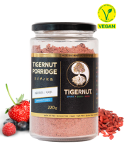 TIGERNUT Unsweetened porridge with berries and goji