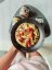 Tiger nut protein porridge with matcha and cranberries