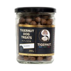 Leckerlis für Hunde mit Tigernuss und Lachs-Geschmack