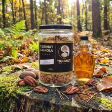 TIGERNUT Granola s pekanovými orechmi a javorovým sirupom