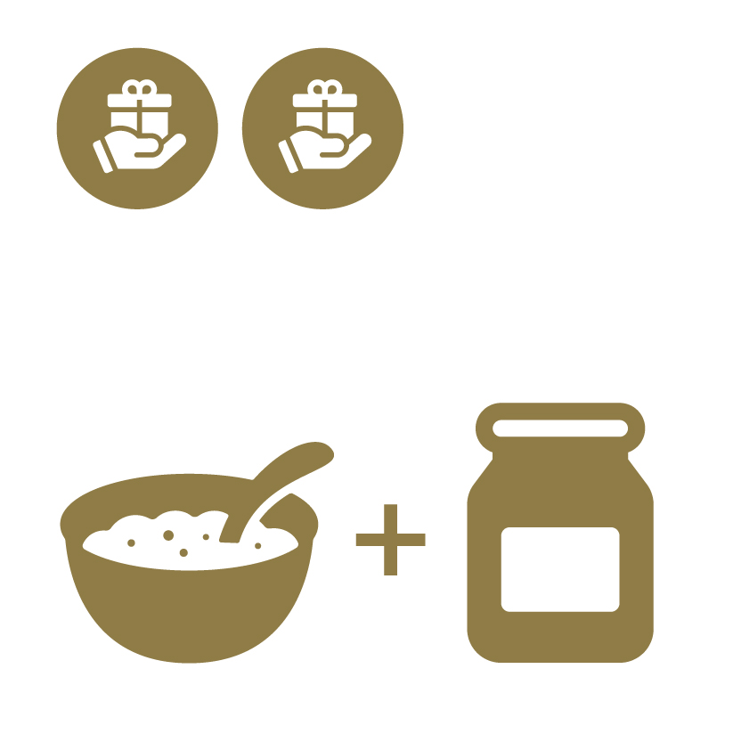 2x TIGERNUT gift (cream + porridge)