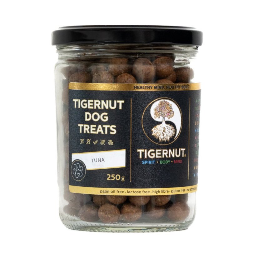 Pamlsky pre psíkov TIGERNUT s príchuťou tuniak Pamlsky pre psíkov TIGERNUT s príchuťou tuniak