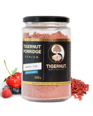 TIGERNUT Unsweetened porridge with berries and goji