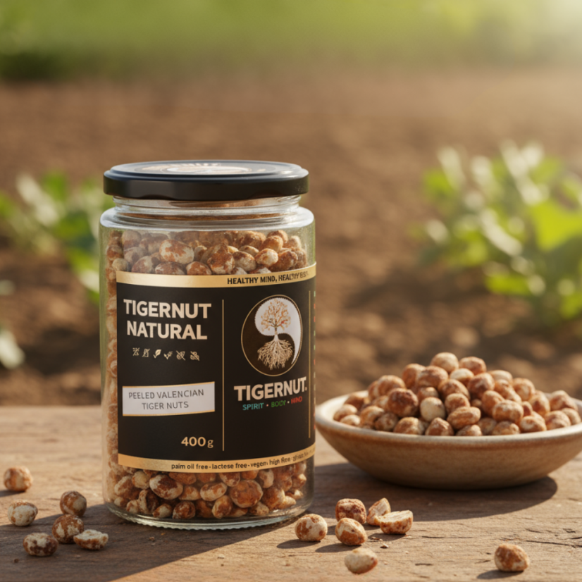 Geschälte Erdmandel aus Valencia