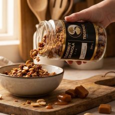 TIGERNUT Granola with peanuts and salted caramel