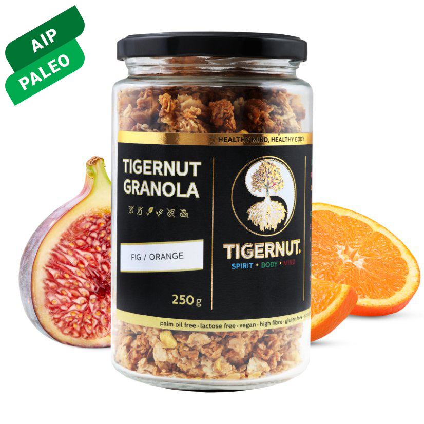 Tiger Nut Granola with Figs and Orange